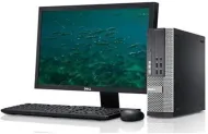Dell Gereviseerde Desktop, Intel i5, 8 GB RAM, 240 GB SSD, Windows 11 Pro, WLAN, 22 inch LCD-monitor, toetsenbord en muis, Open Office 2024, gereviseerd, compatibel