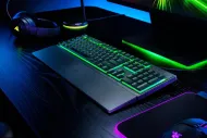 Razer Ornata V3 X - Laag membraanprofiel toetsenbord met Razer Chroma RGB (hybride membraanschakelaar, ergonomische polssteun) NL lay-out | zwart