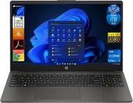 HP 250 G10 laptop, Intel Core i7 13 Th Gen processor, 32 GB RAM DDR4, 1 TB (1000 GB) NVMe SSD, Windows 11 Pro, 15,6 inch Full HD draagbaar display, laptop klaar voor gebruik